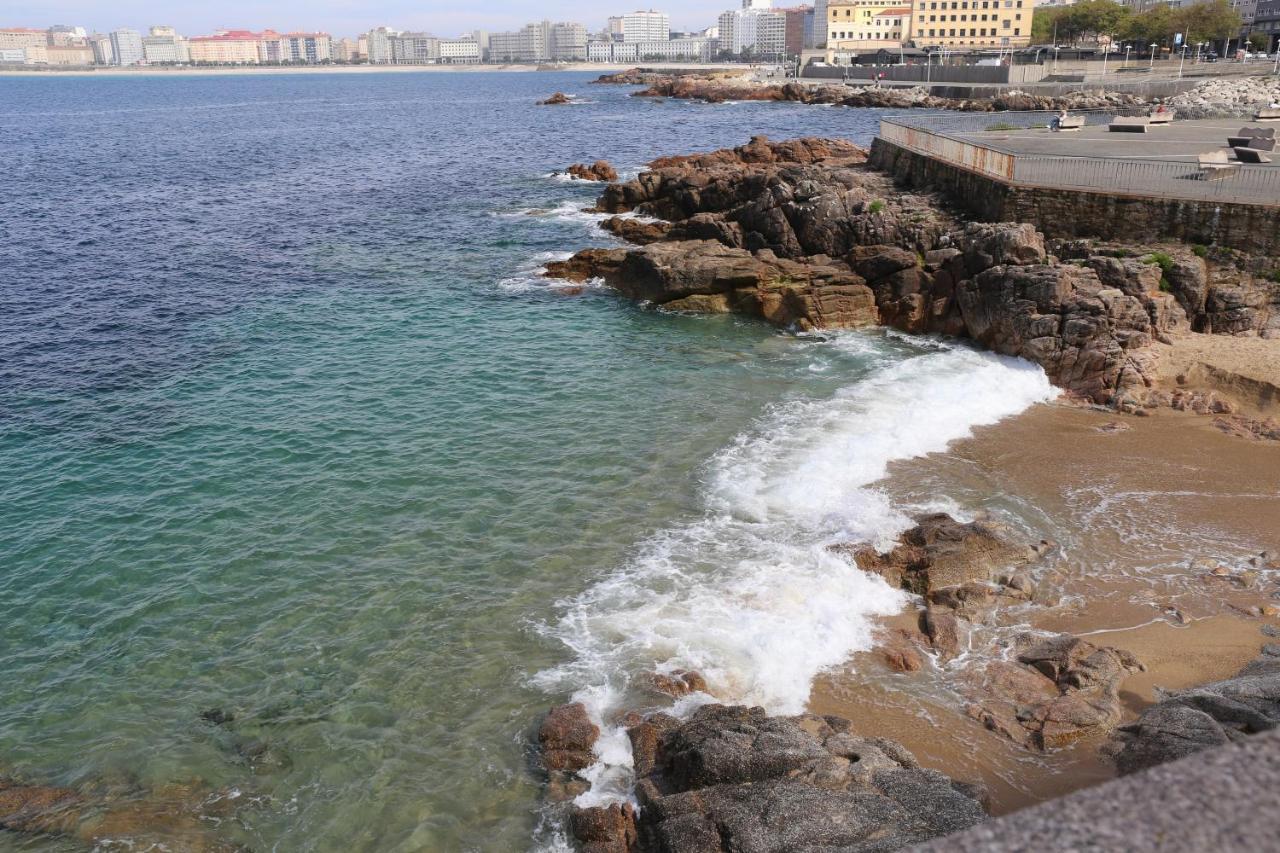Apartamento Orzan Playa La Corogne Extérieur photo